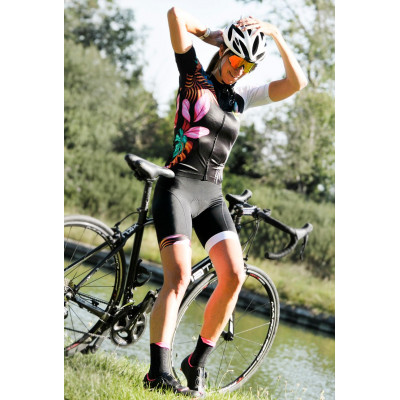  8ight and counting dames fietskleding set "8ight Tropical Jungle" Maat Medium -  Combinaties