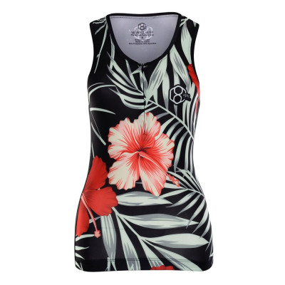  8ight and Counting Women's cycling set "8ight Sleeveless" Flowers -  End Of Life