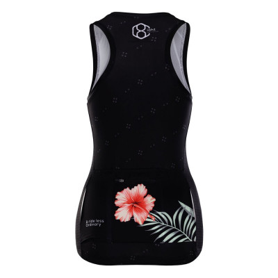  8ight and Counting Women's cycling set "8ight Sleeveless" Flowers -  End Of Life