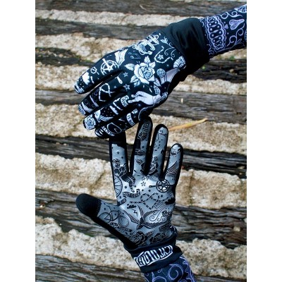  Cycology Winter Cycling Gloves "Velo Tattoo" -  End Of Life