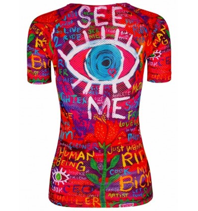 Cycology Dames Ondershirt "See Me" -  Dames Cycology