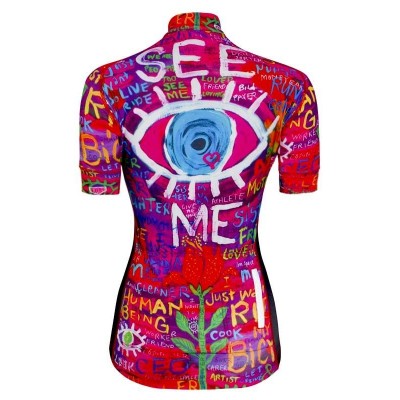  Cycology Damen Radtrikot "See Me" -  Damen Radtrikots