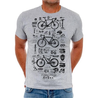  Cycology Gear T-shirt "Bike Maths" -  End Of Life