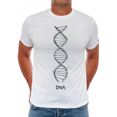  Cycology Herren T-shirt "DNA" (White) -  End Of Life