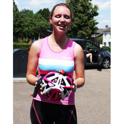  Davanti bikewear Top "Liane" Pink Maat Medium -  End Of Life