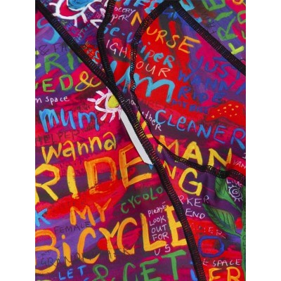  Cycology dames BIB fietsshort "See Me" -  Dames Cycology