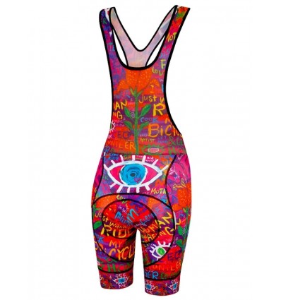  Cycology dames BIB fietsshort "See Me" -  Dames Cycology