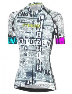 Cycology Damen Radtrikot "Live to Ride" -  Cycology damen Radbekleidung