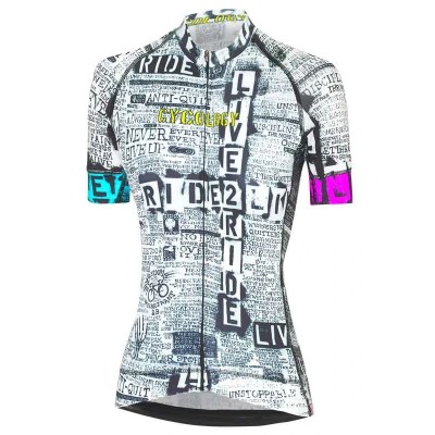  Cycology Damen Radtrikot "Live to Ride" -  Cycology damen Radbekleidung