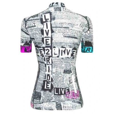  Cycology Damen Radtrikot "Live to Ride" -  Cycology damen Radbekleidung