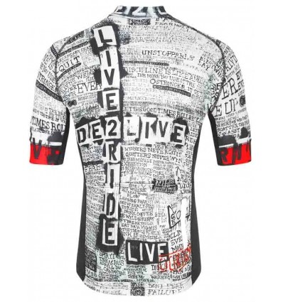 Cycology Heren Fietsshirt "Live to Ride" -  Heren Cycology
