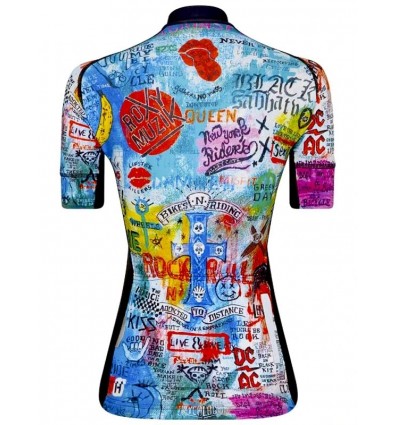 Cycology Dames Fietsshirt "Rock & Roll" -  Dames Cycology