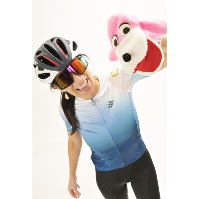  8ight and Counting Womens Cycling Jersey "7even Heaven" Blue -  Cycling Jereys