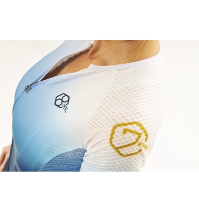 8ight and Counting Womens Cycling Jersey "7even Heaven" Blue -  Cycling Jereys