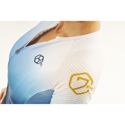  8ight and Counting Womens Cycling Jersey "7even Heaven" Blue -  Cycling Jereys