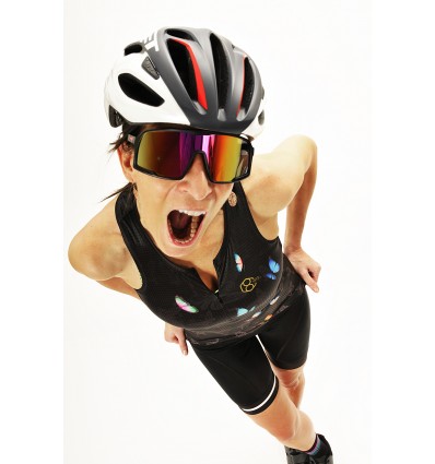 8ight and Counting Damen Sleeveless Trikot "6ix Wings" -  Damen Radtrikots