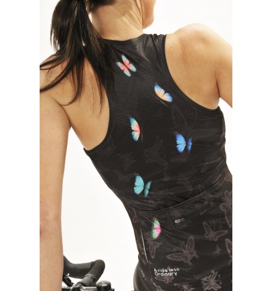  8ight and Counting Damen Sleeveless Trikot "6ix Wings" -  Damen Radtrikots