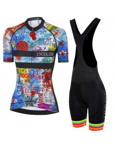  Cycology Dames Fietskleding Set "Rock and Roll" -  Dames Cycology