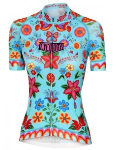  Cycology Gear Damen Radtrikot "Frida" Aqua -  Damen Radtrikots