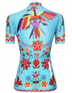  Cycology Gear Dames Fietsshirt "Frida" Aqua -  Fietsshirts 2