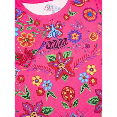  Cycology Women's Technical T-Shirt "Frida" Pink -  Cycology Accesories