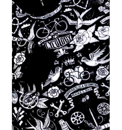Cycology Gear Dames Fietsshirt "Velo Tattoo" -  Fietsshirts