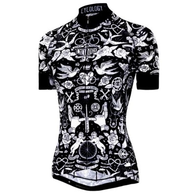  Cycology Gear women's cycling Jersey "Velo Tattoo" -  Cycling Jereys