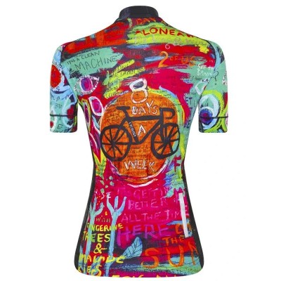  Cycology Gear Damen Radtrikot "8 day's" Aqua -  Damen Radtrikots