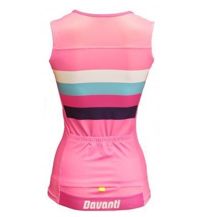 Davanti bikewear Damen Top "Liane" Pink Maß Large -  End Of Life