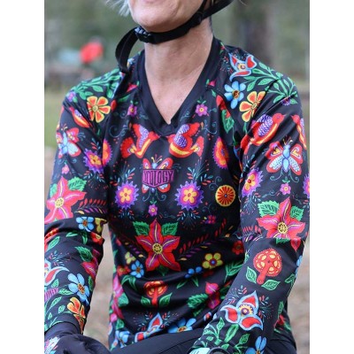  Cycology Dames Longsleeve MTB Shirt "Frida" -  Mountainbike kleding