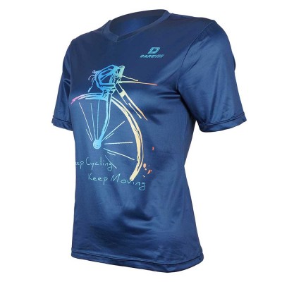  Darevie Women's Technical T-Shirt "Keep Cycling" -  Casuals