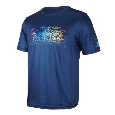  Darevie Herren Technical T-Shirt "Keep Cycling" -  kado für Fahrradfahrer