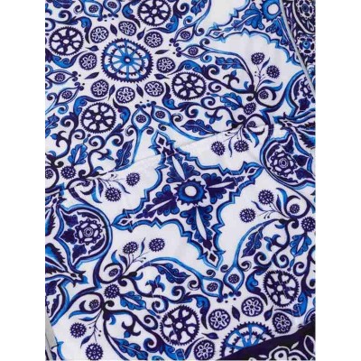  Cycology Dames Fietsshirt Lange Mouw "Majolica" -  Winter fietskleding