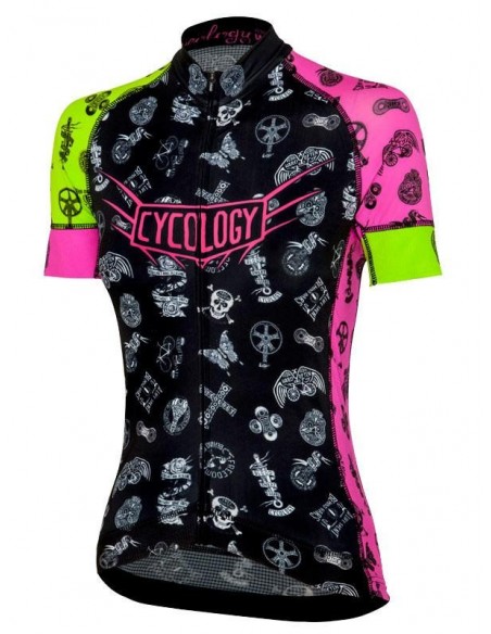 Cycology Damen Radtrikot "Velosophy" -  End Of Life