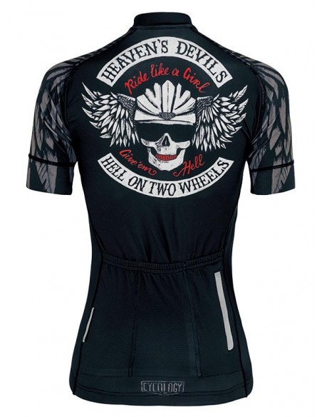  Cycology Gear women's cycling Jersey "Heaven's Devils" -  End Of Life