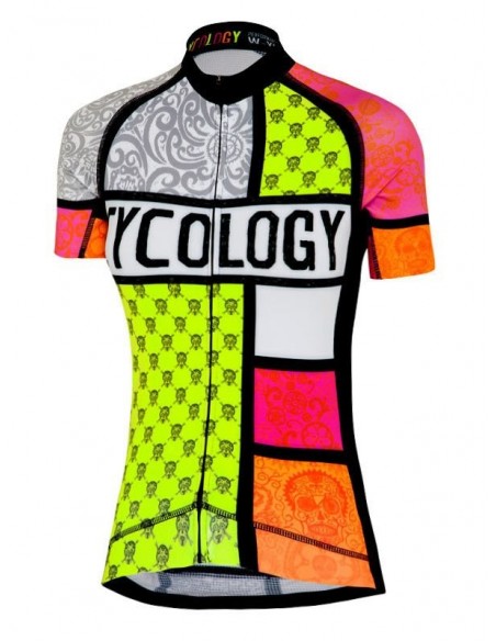  Cycology Damen Radtrikot "Mondriaan" -  Damen Radtrikots