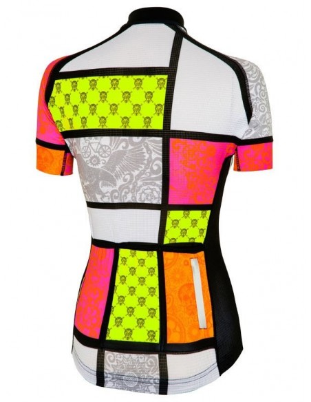  Cycology Dames Fietsshirt "Mondriaan" -  Fietsshirts