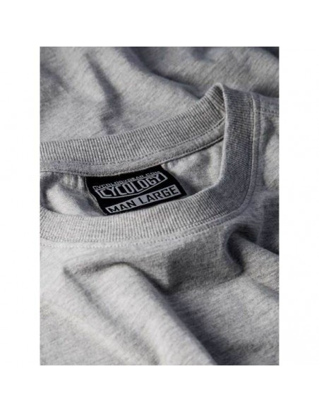  Cycology Heren T-shirt "Miles Are My Meditation" Grey -  Casuals