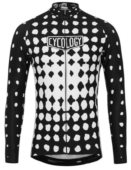  Cycology Men's long sleeve cycling Jersey "Spot me" -  Cycology Men's cycling apparel