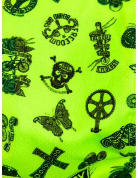  Cycology Cap "Velosopy" Lime -  Zubehör