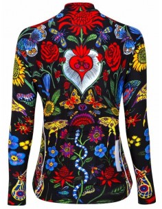  Cycology Damen Langarm Radtrikot "River Road" -  Winter Radbekleidung 2