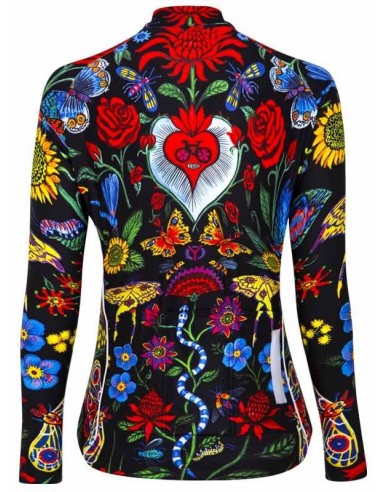  Cycology Dames Fietsshirt Lange Mouw "River Road" -  Winter fietskleding