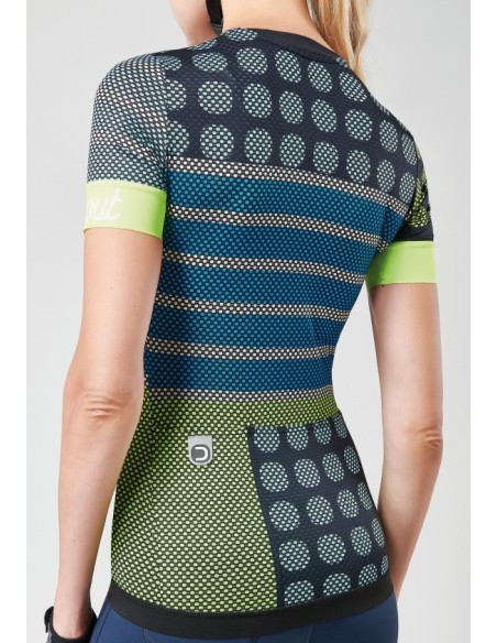  Dotout dames fietsshirt "Dots" A21W030 660 -  Fietsshirts
