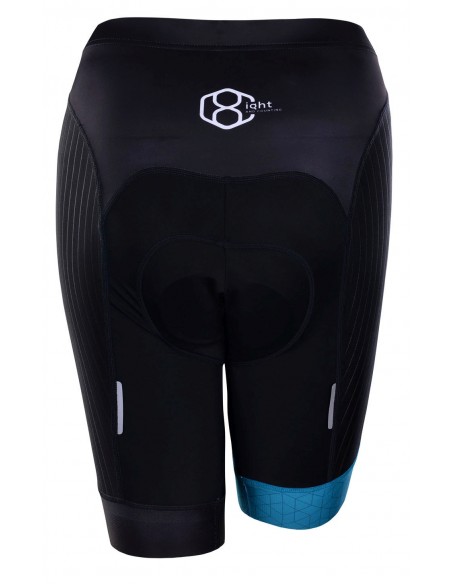  8ight and Counting Womens Cycling Short "7even" Green -  End Of Life