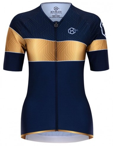 8ight and Counting Damen Trikot "7even" Blue -  Damen Radtrikots