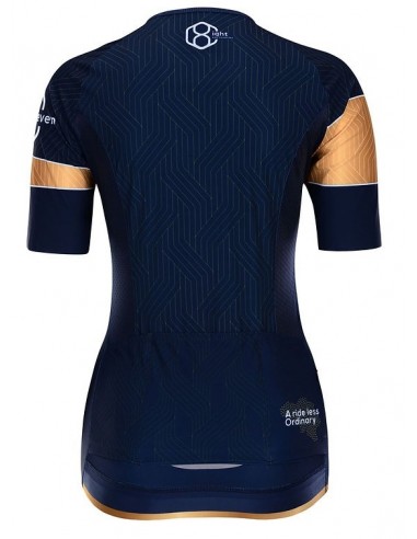 8ight and Counting Womens Cycling Jersey "7even" Blue -  Cycling Jereys