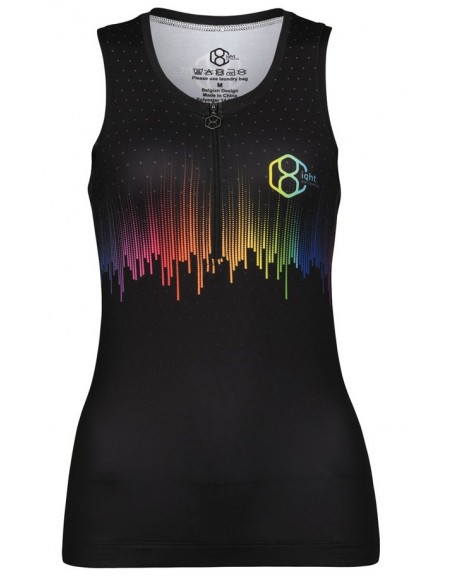  8ight and Counting Mouwloos Fietsshirt "6ix" Colours -  End Of Life