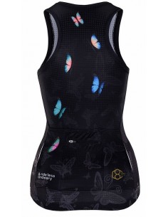 8ight and Counting Damen Sleeveless Trikot "6ix Wings" -  Damen Radtrikots 2