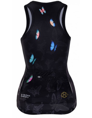  8ight and Counting Mouwloos Fietsshirt "6ix Wings" -  Fietsshirts