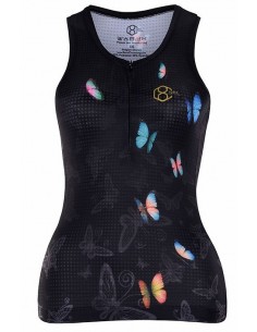  8ight and Counting Damen Sleeveless Trikot "6ix Wings" -  Damen Radtrikots 2